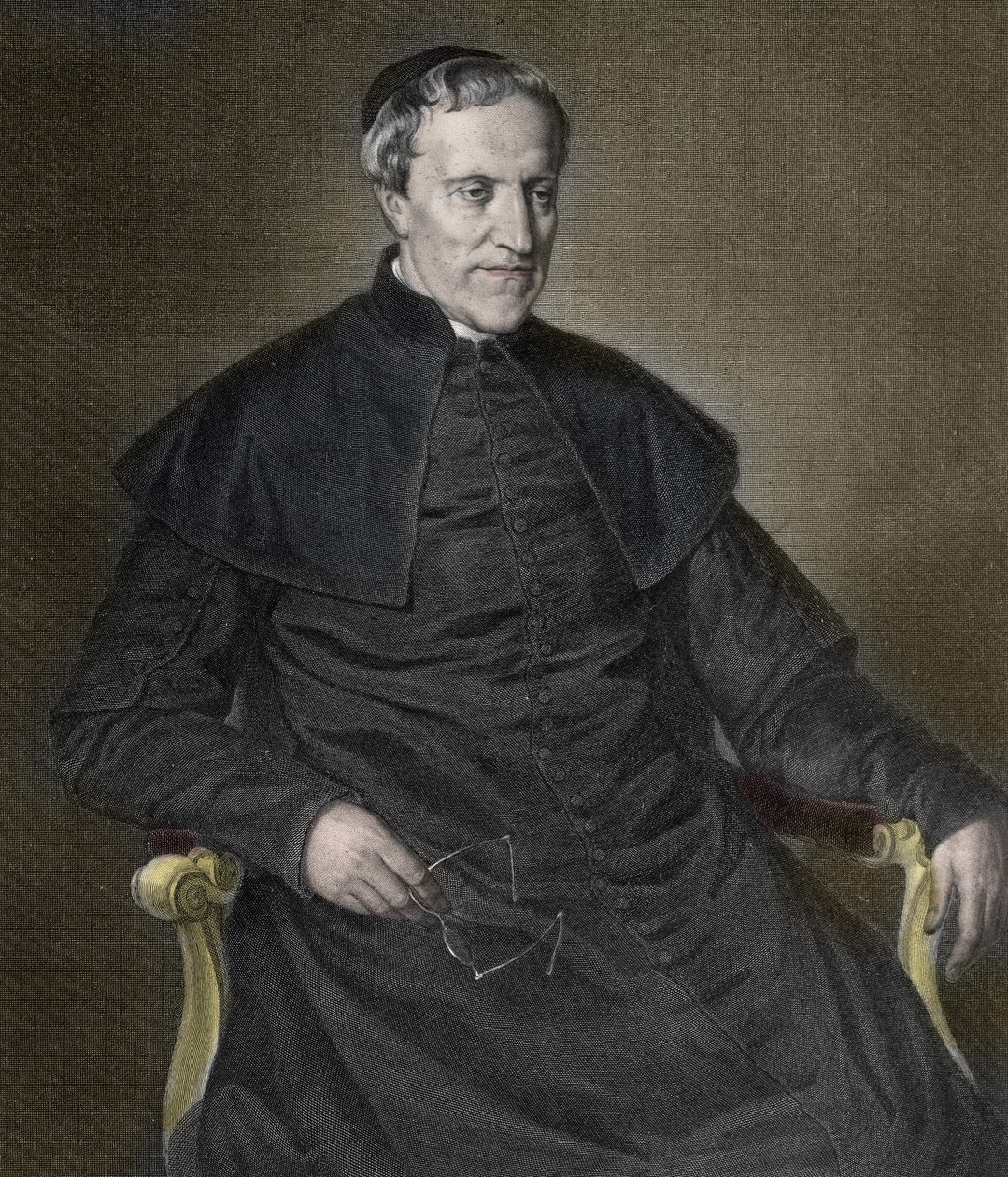 Antonio Rosmini (1797-1855), olasz filozófus és pap - Antonio Rosmini Serbati (Rosmini-Serbati) (1797-1855) olasz pap és filozófus portréja "" alkotó: Unknown artist