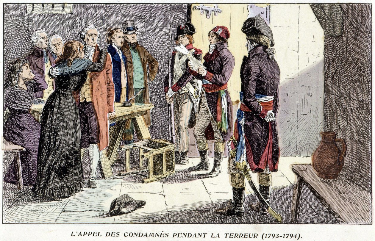 Az elítéltek fellebbezése a terror idején (1793-1794) alkotó: Unknown artist