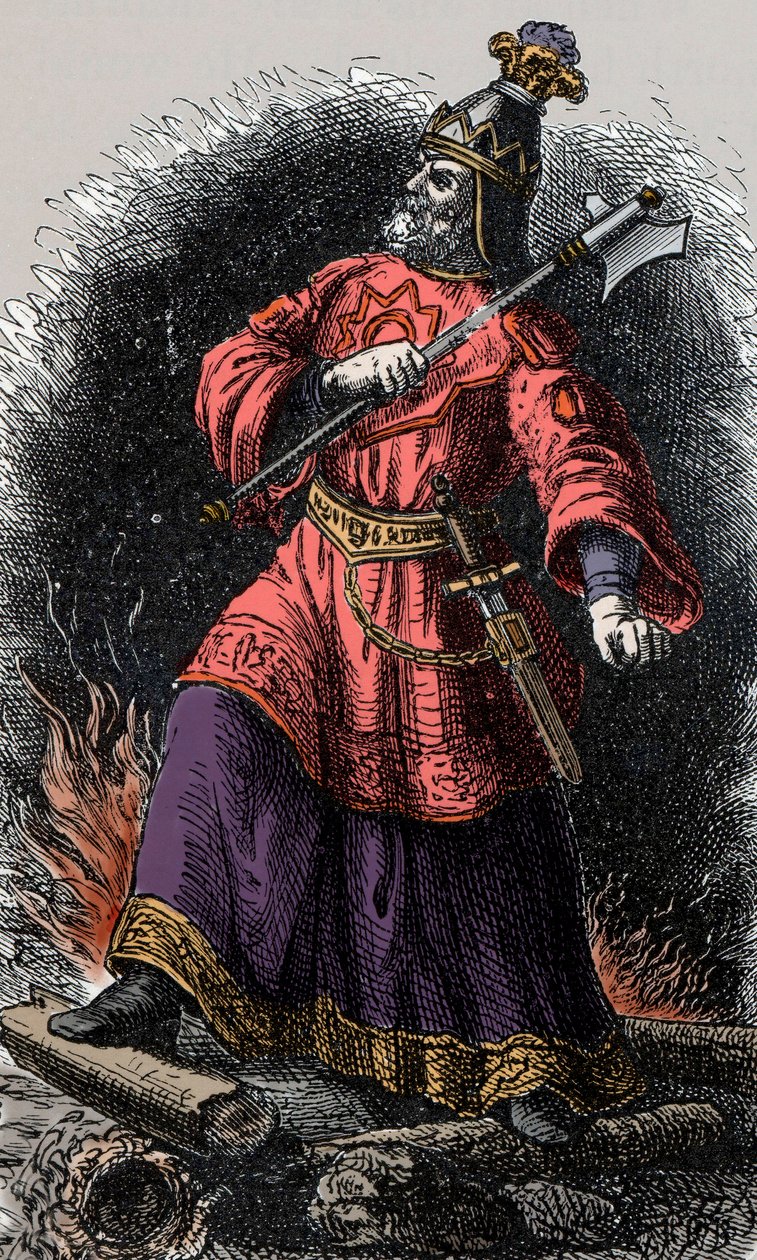 Attila hun - Attila (395-453) A hunok királya alkotó: Unknown artist