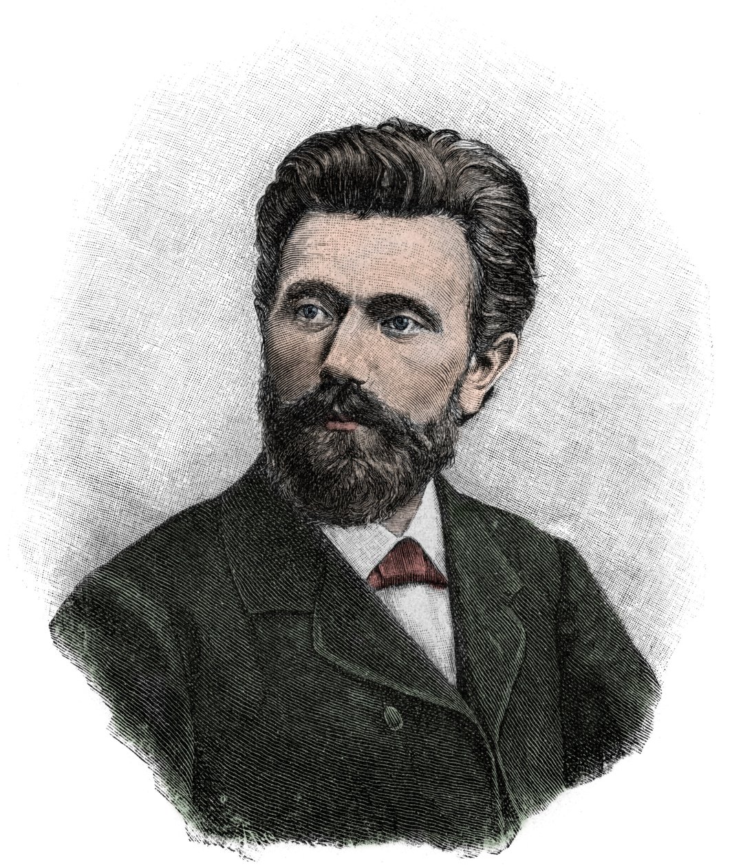 August Bebel (1840-1913), német marxista politikus és író – August Bebel (1840-1913) német politikus portréja alkotó: Unknown artist