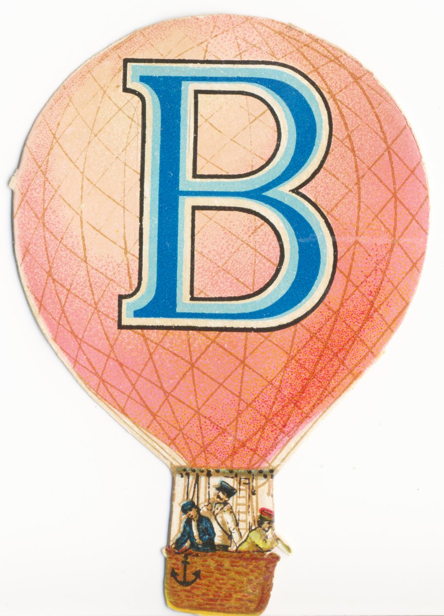 B: Léggömb (hőlégballon) alkotó: Unknown artist