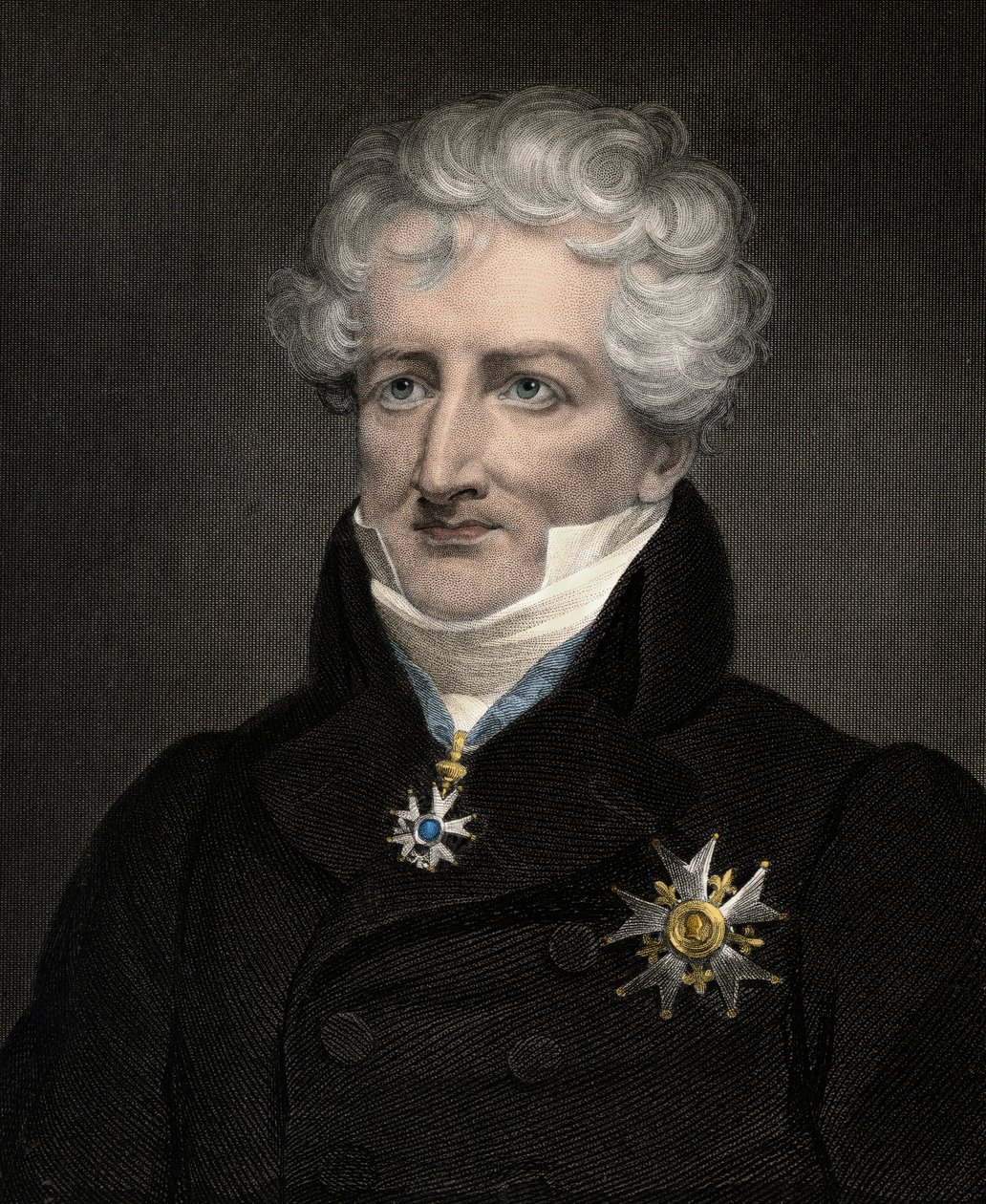 Georges Cuvier báró (1764-1823) - metszet - XIX. alkotó: Unknown artist