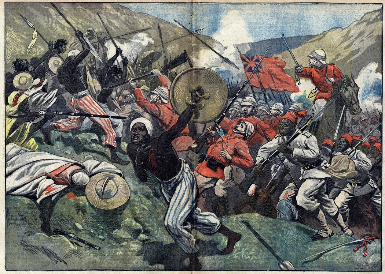 Atbara csata (Szudán) alkotó: Unknown artist
