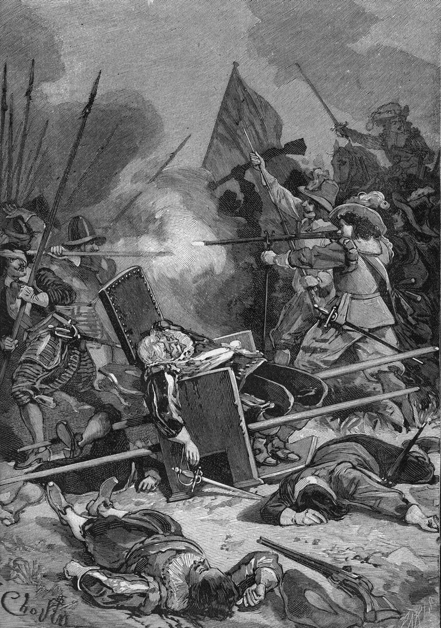 Rocroy-i csata (Rocroi) alkotó: Unknown artist
