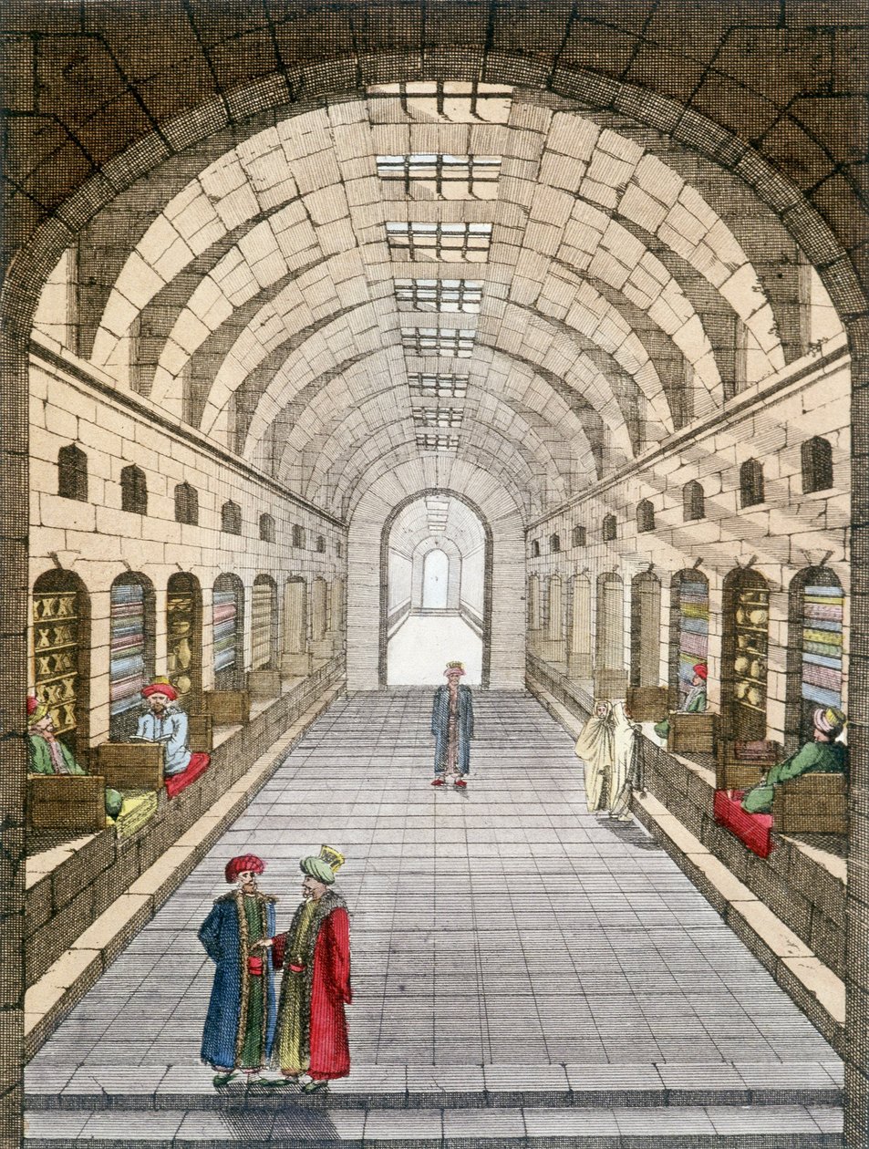 Bazar (souk), Tunisz, Tunézia. alkotó: Unknown artist
