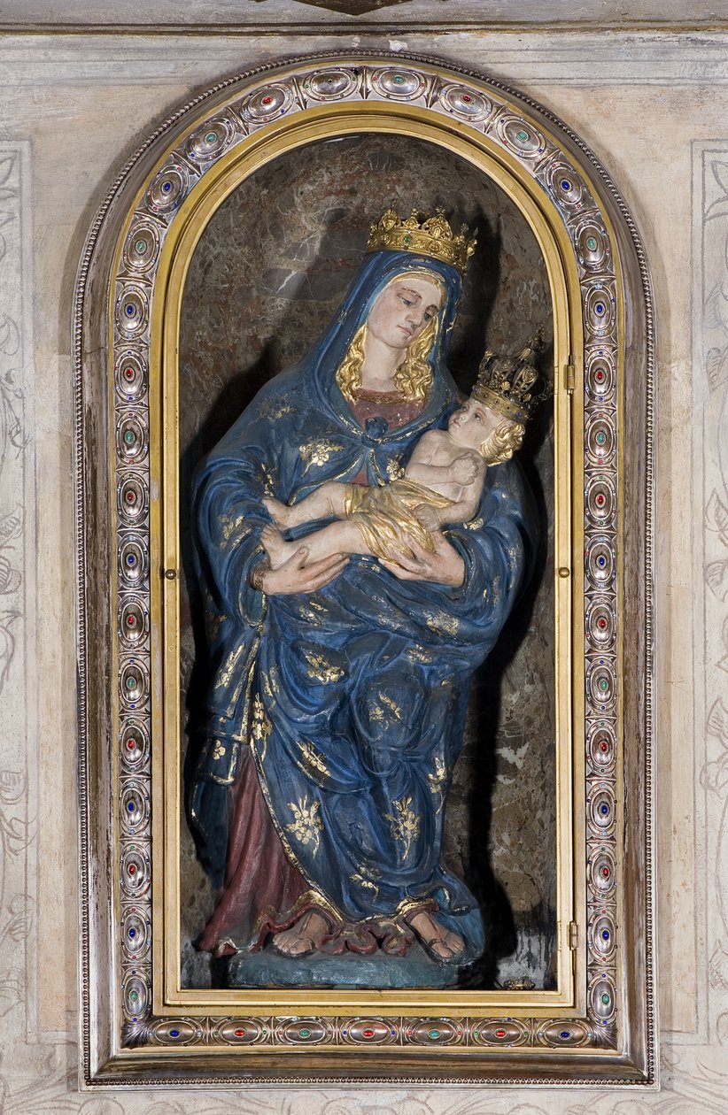 Csodák Boldogasszonya, 1350 körül alkotó: Unknown artist