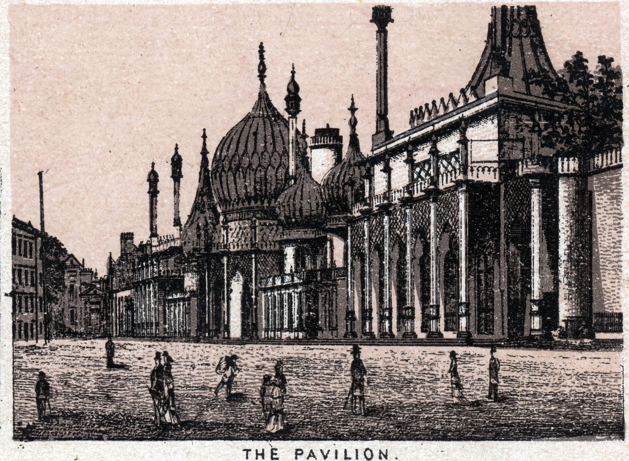 Brighton, Anglia: kilátás a pavilonra. in "" A világ 168 nézetet szemléltet"" Keltezés nélküli (19. század vége) alkotó: Unknown artist