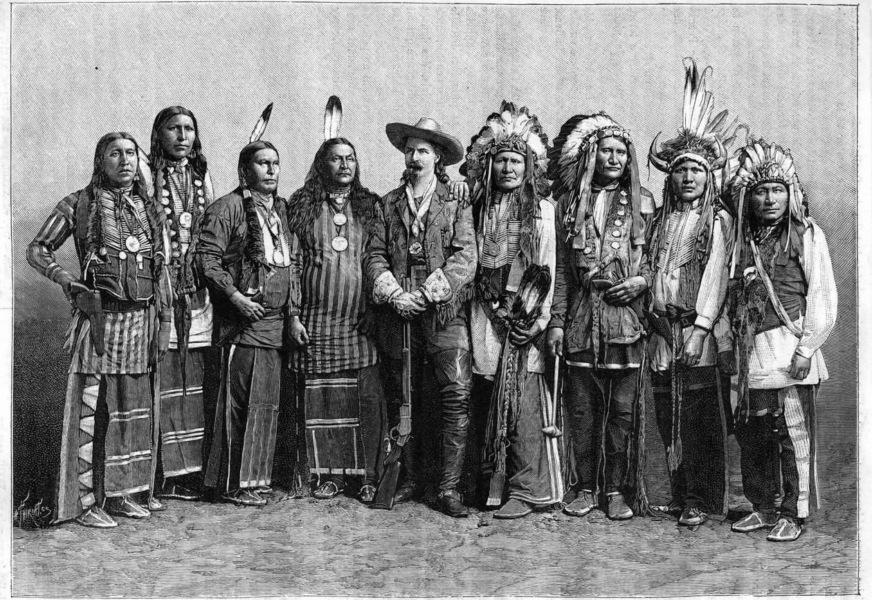 Buffalo Bill (William Frederick Cody alkotó: Unknown artist