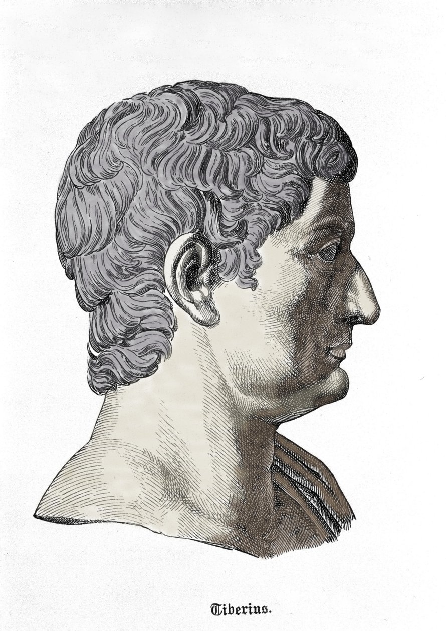 Tiberius mellszobra (i. e. 42 - i.sz. 37). alkotó: Unknown artist