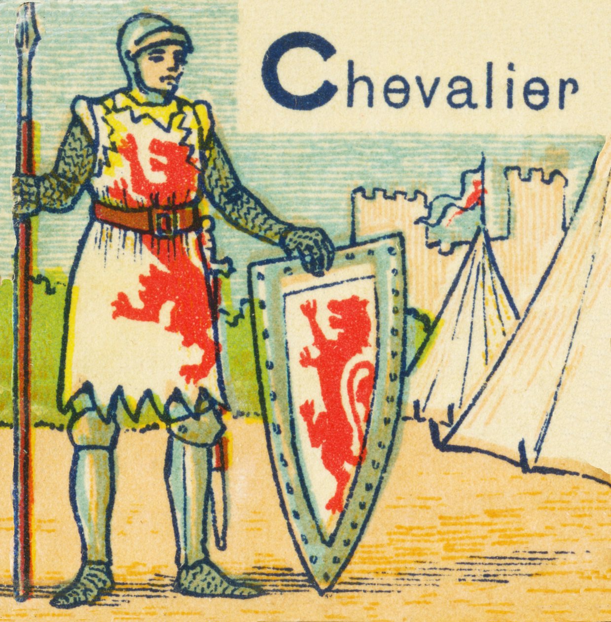 C lovagként alkotó: Unknown artist