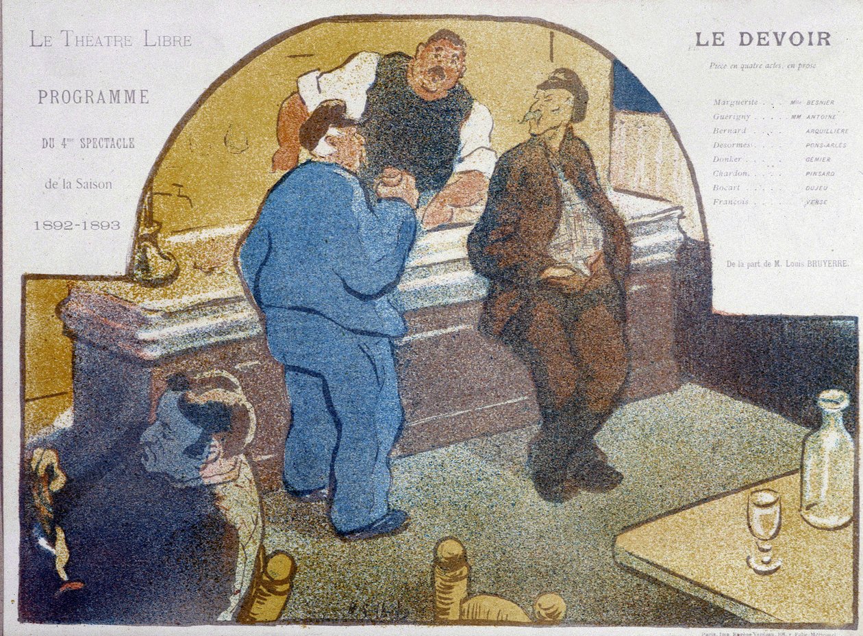 Café de Paris: cink - rajz, 19. század vége, Carnavalet. alkotó: Unknown artist