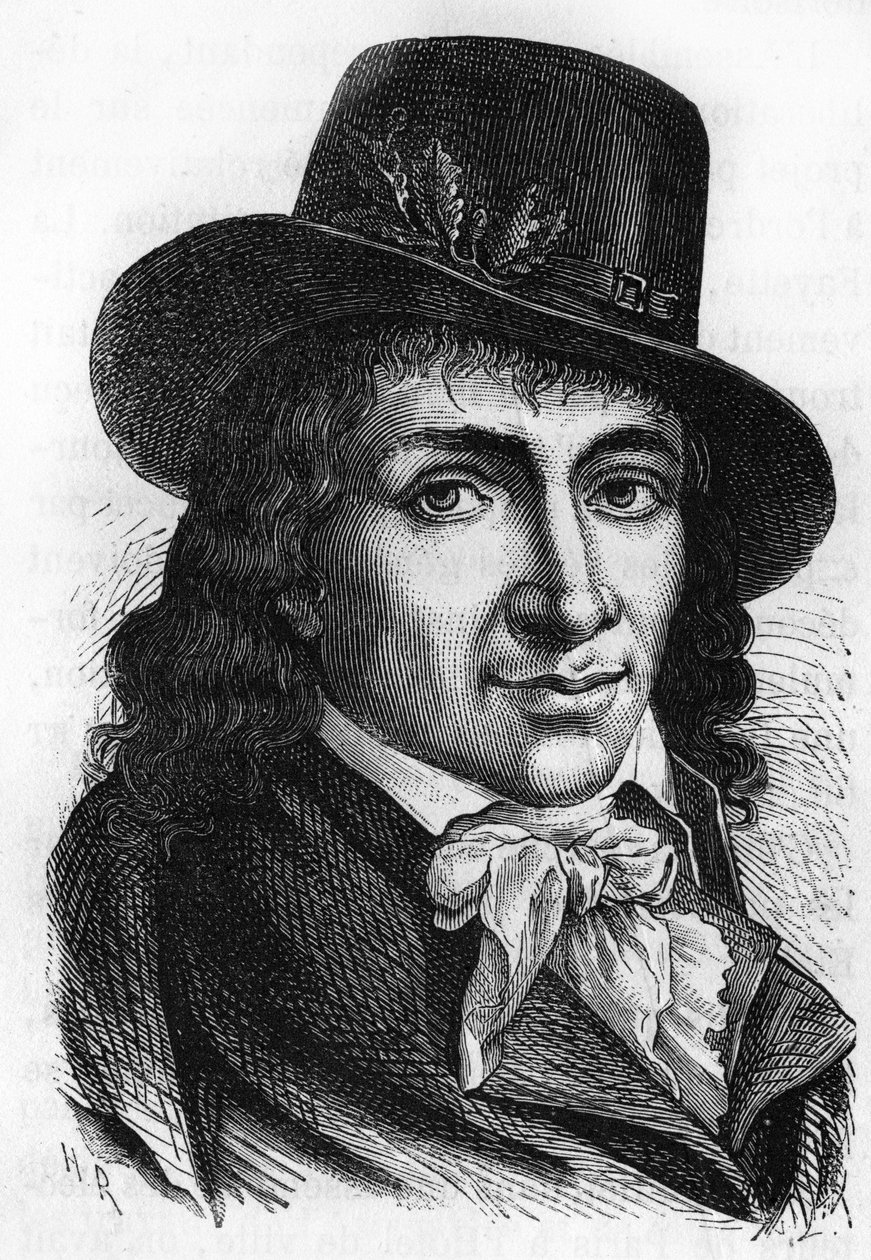 Camille Desmoulins (1760-1794) francia publicista és politikus. alkotó: Unknown artist