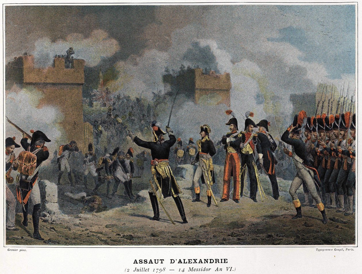 Egyiptom hadjárata (expedíciója) (1798-1801), Armee d