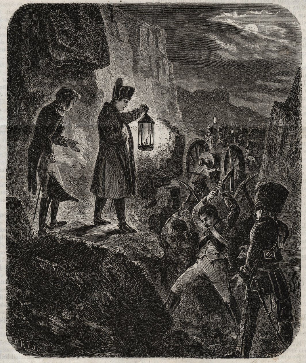 Poroszország és Lengyelország hadjárata: I. Napóleon császár (1769-1821) az ienai és auerstaedti csata előestéjén 1805.10.14 - I. Napóleon császár a jénai csata (Jena Auerstedt army) előtti éjszakán a porosz ellen. 1805. október 14-én - Nap alkotó: Unknown artist