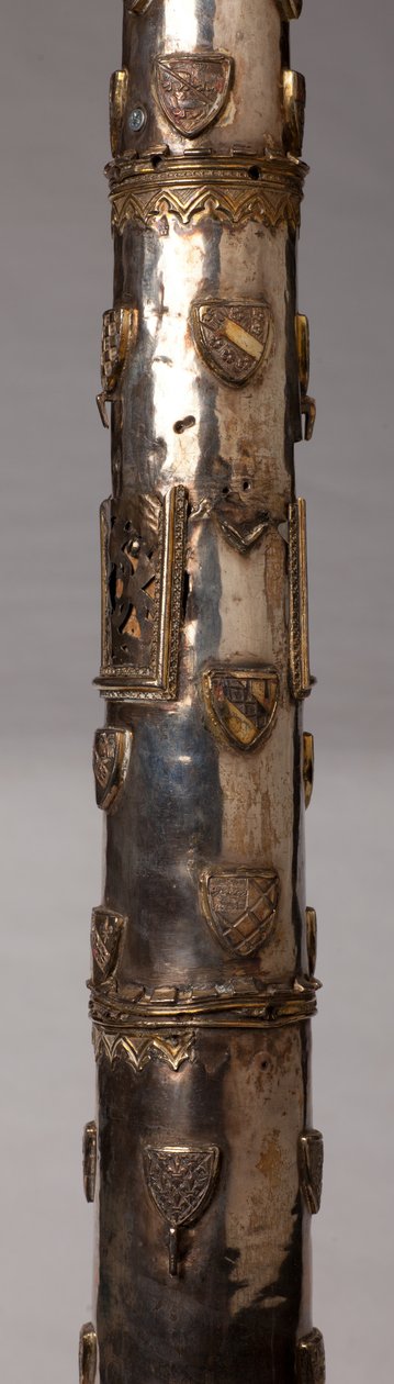 Gyertyatartó (?), ezüstműves, részlet alkotó: Unknown artist