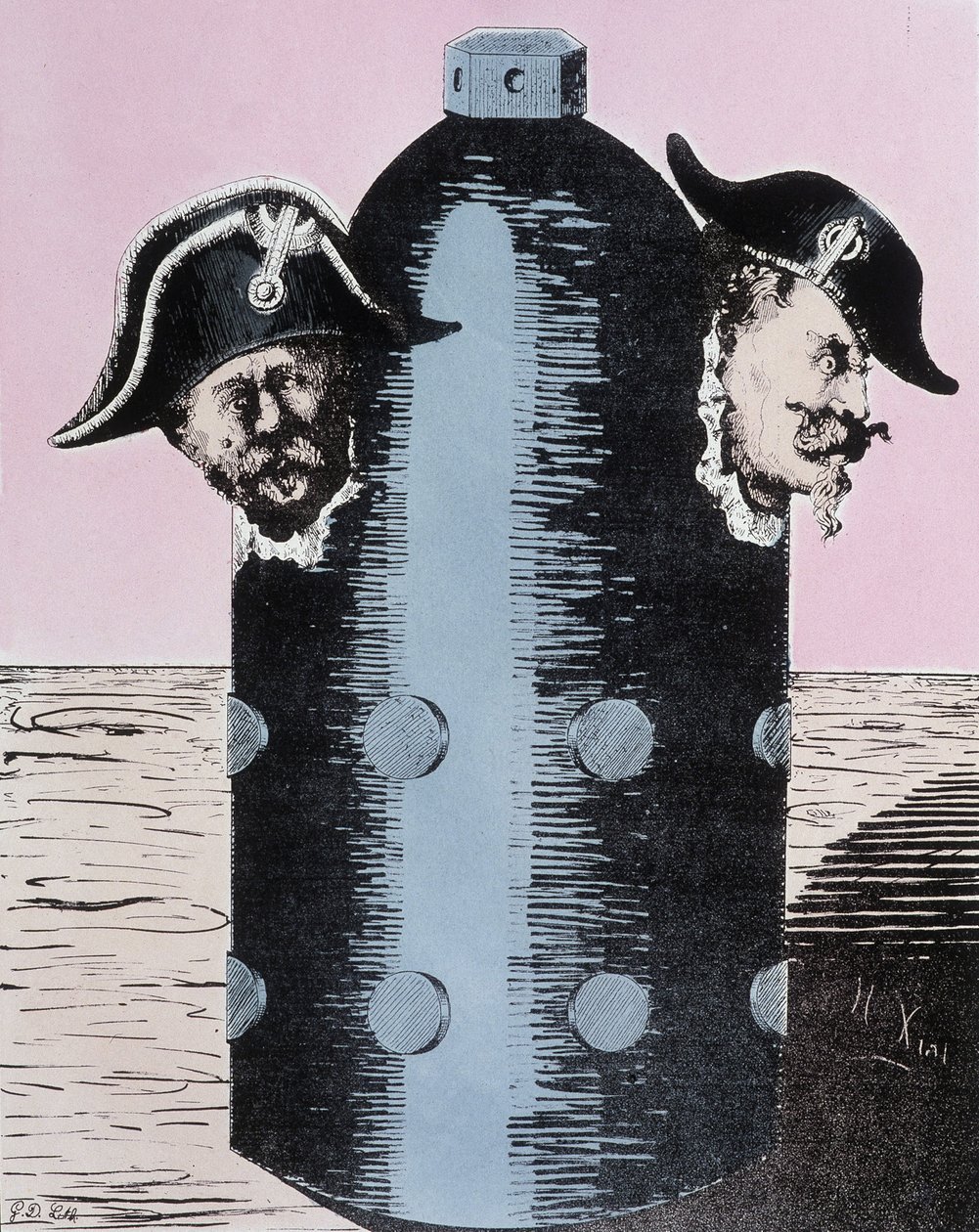 Rajzfilm a párizsi kommünről: „A párizsiak húsvéti tojásai”, 1871. alkotó: Unknown artist