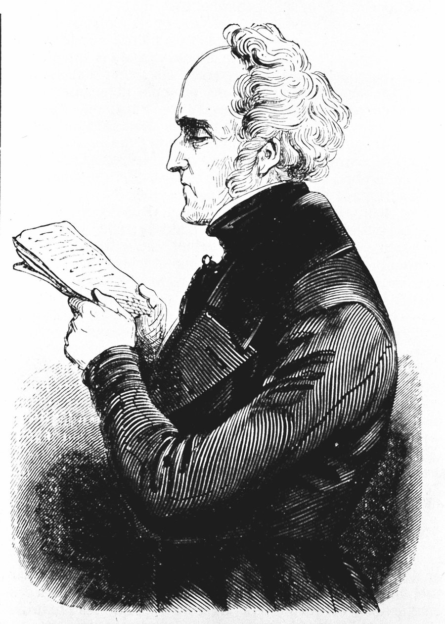 Charles Fourier (1772-1837) francia filozófus és közgazdász. alkotó: Unknown artist