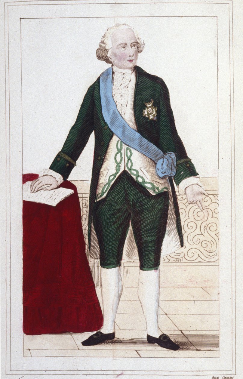Charles Gravier, Vergennes grófja (1719-1787), francia államférfi és diplomata. alkotó: Unknown artist
