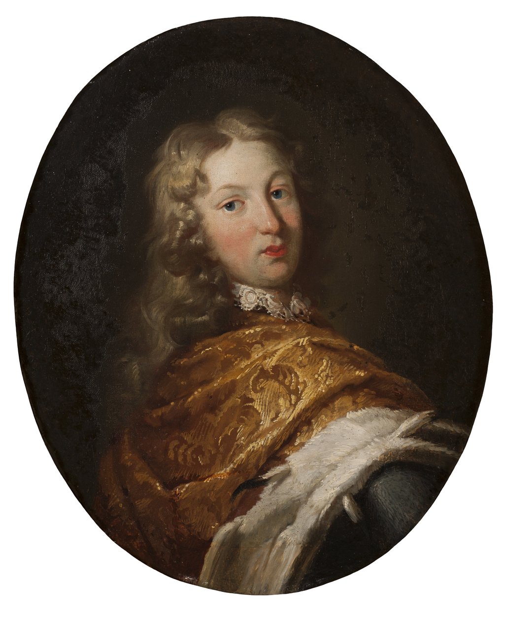 Charles III Guillaume de Bade Durlach – Károly III. Vilmos baden-durlachi őrgróf (1679-1738), Anonymous portréja. Olajfestmény alkotó: Unknown artist