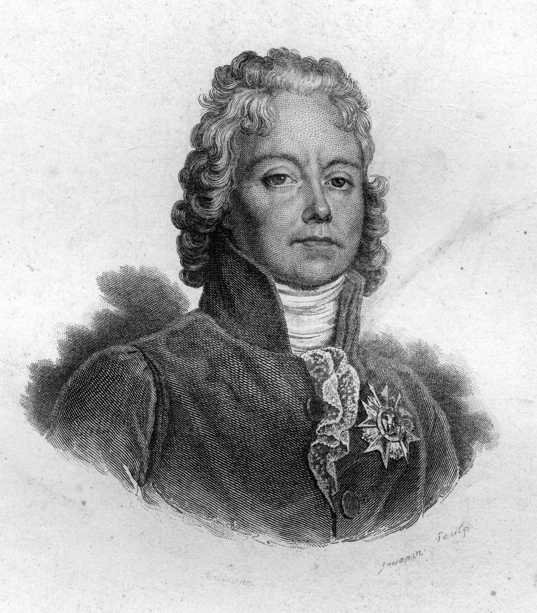 Charles Maurice de Talleyrand Périgord (1754-1838), francia politikus. 19. századi metszet alkotó: Unknown artist