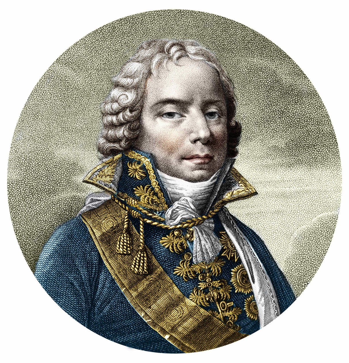 Charles Maurice de Talleyrand Périgord (1754-1838), francia politikus, metszet a XIX. alkotó: Unknown artist
