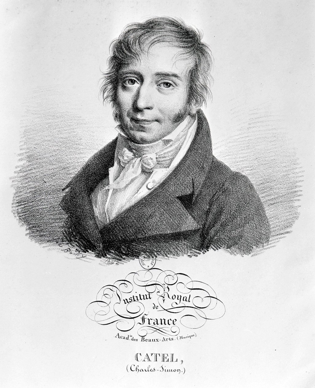 Charles Simon Catel francia zeneszerző (Laigle alkotó: Unknown artist