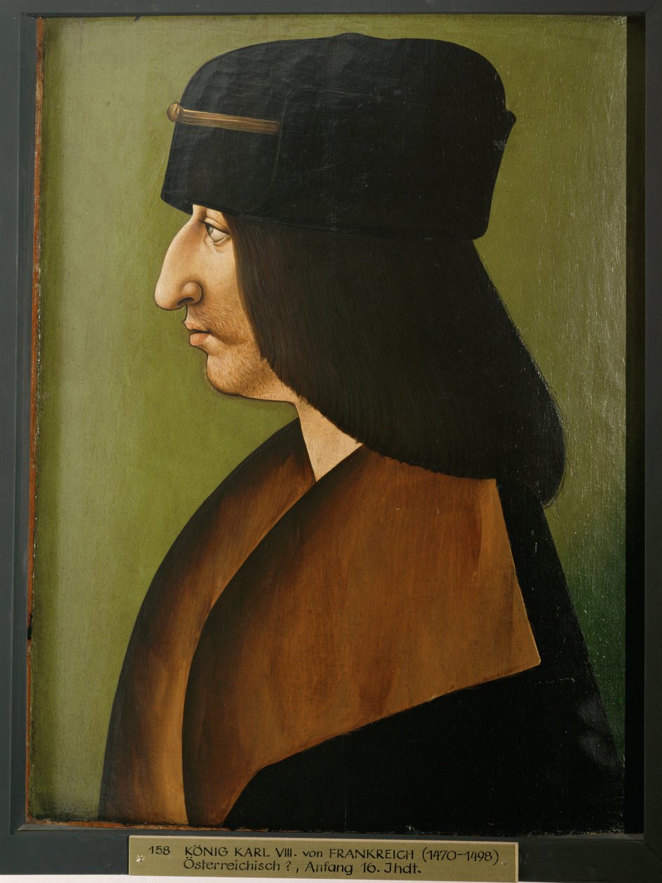 Charles VIII of France (festmény fára) alkotó: Unknown Artist
