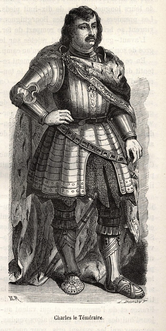 Merész Károly (1433-1477), Burgundia hercege. alkotó: Unknown artist