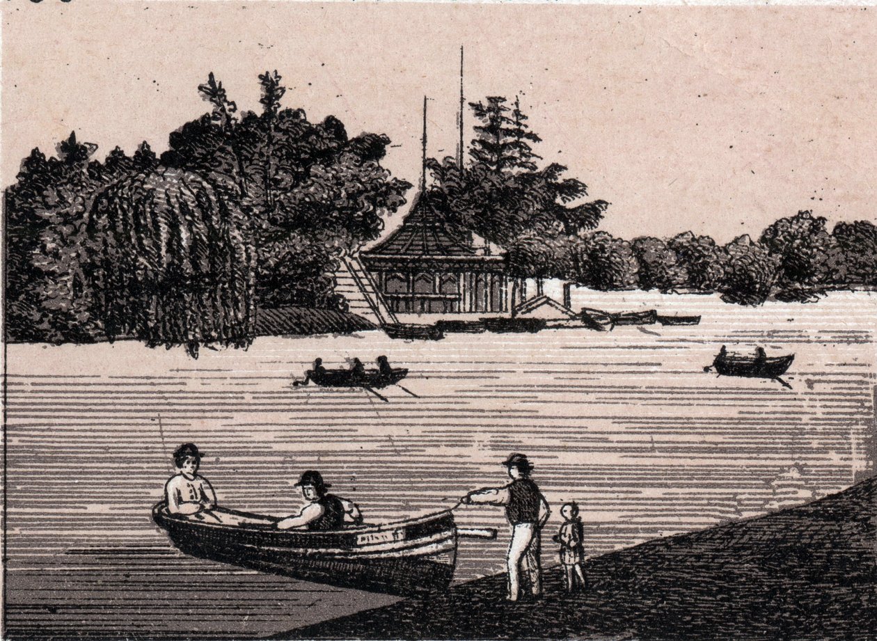 Chicago, Egyesült Államok: kilátás a Central Parkra. in "" A világ 168 nézetet szemléltet"" Keltezés nélküli (19. század vége) alkotó: Unknown artist