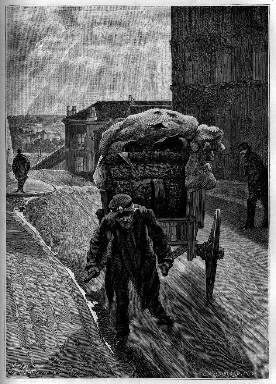 Komódok: kutyakutya, természeténél fogva. Metszet a „The Journal of Youth”-ban alkotó: Unknown artist