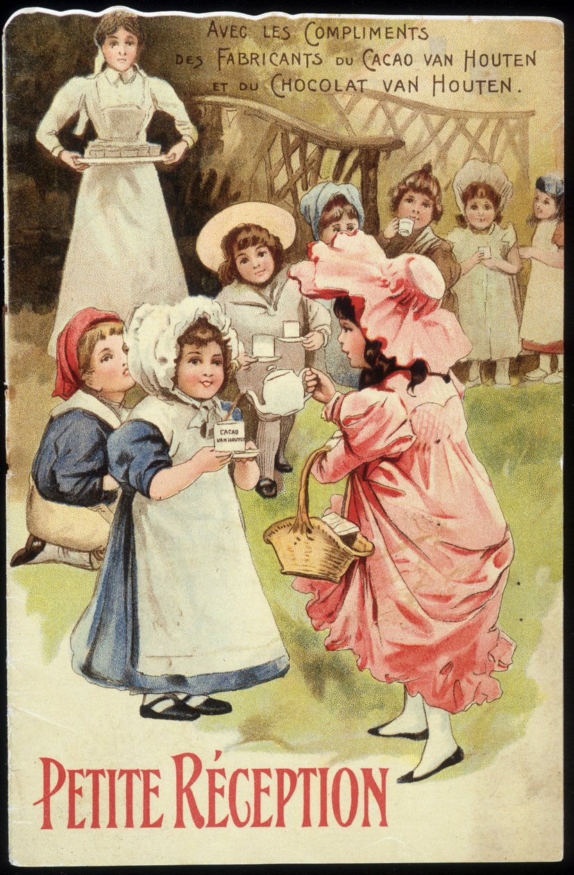 Gyermeki ízlés - chromo. Van Houten, 19. század vége alkotó: Unknown artist