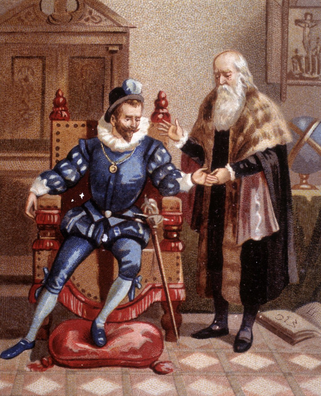 Chiromancer a Cour des Valois-ban alkotó: Unknown artist