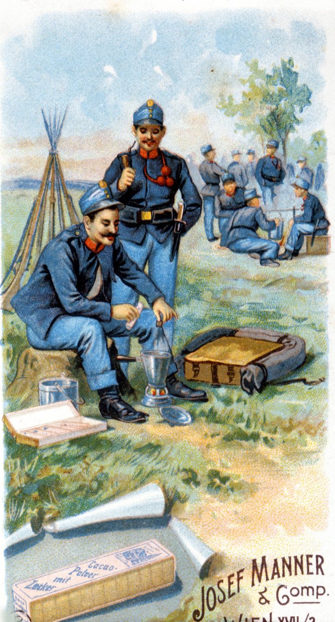 „Josef Manner & Gomp, Bécs” csokoládéreklám”. alkotó: Unknown artist