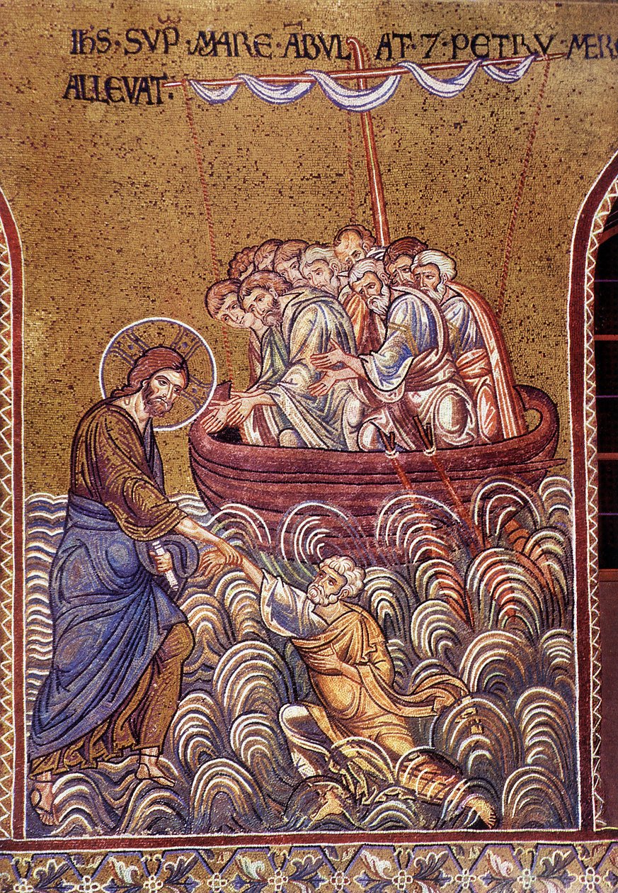 Krisztus a vizeken jár alkotó: Unknown artist