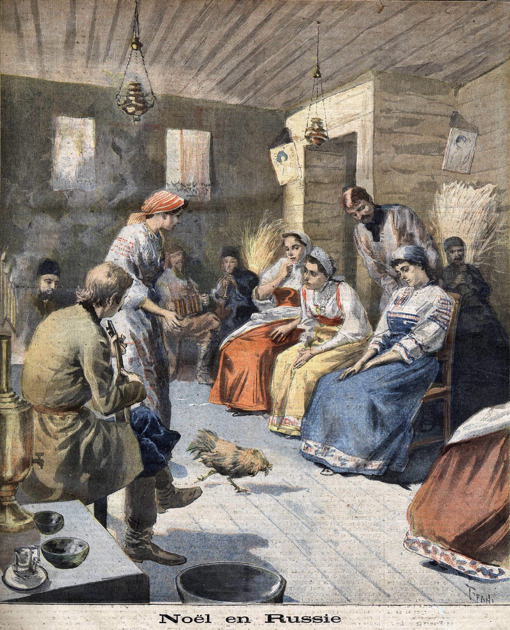 Karácsony Oroszországban 1894-ben alkotó: Unknown artist