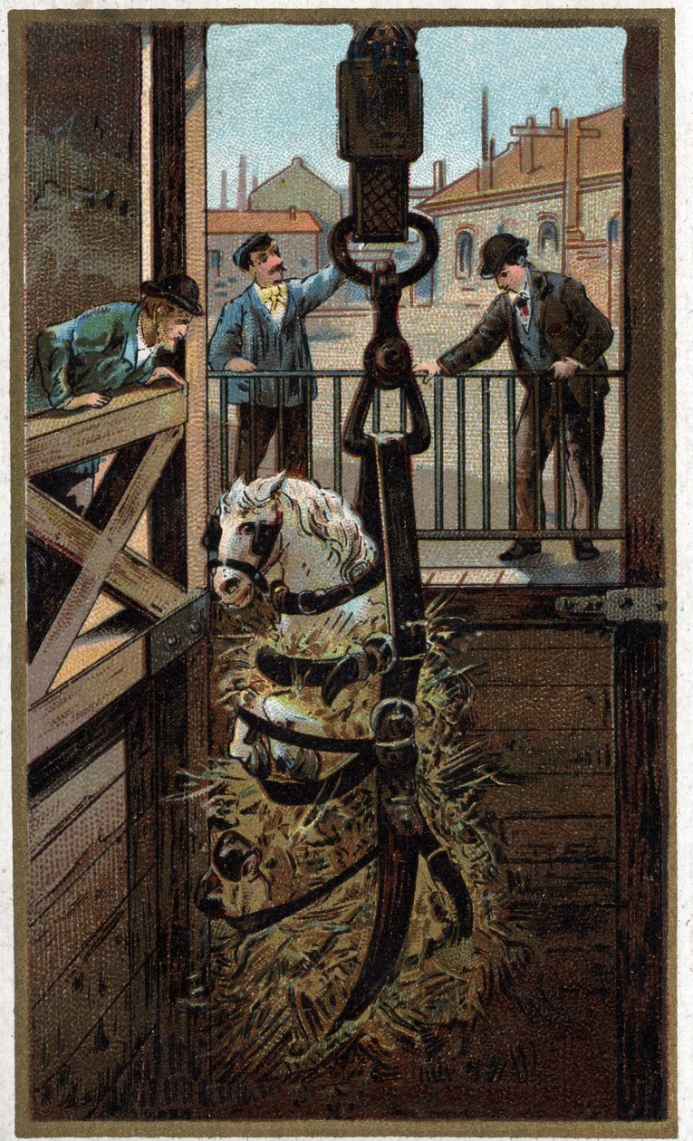század végi kromolitográfiája alkotó: Unknown artist