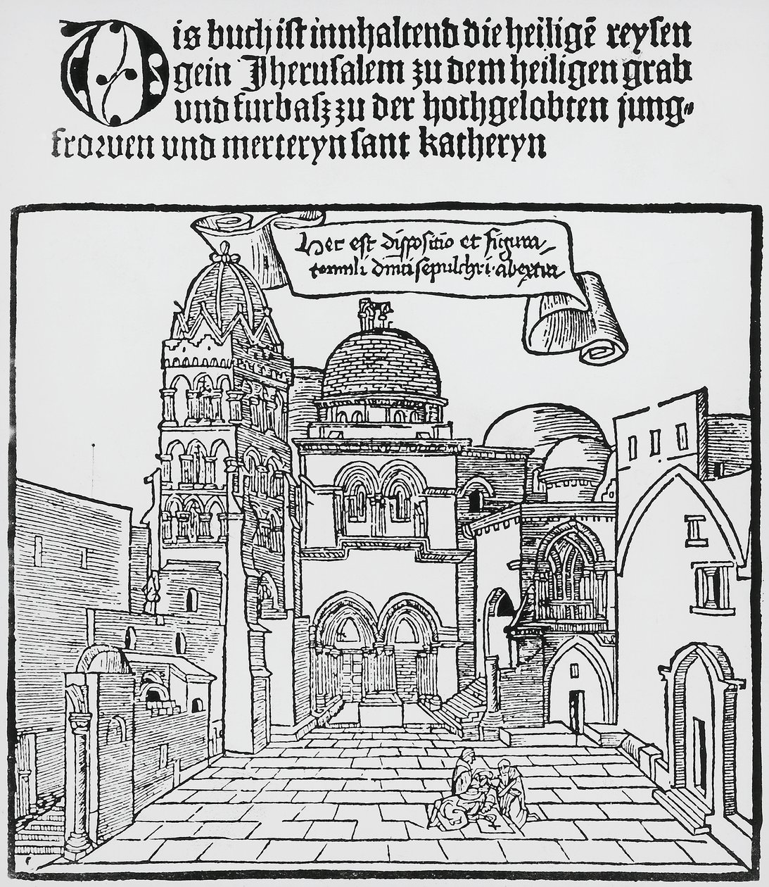 Szent Sír-templom Jeruzsálemben alkotó: Unknown artist