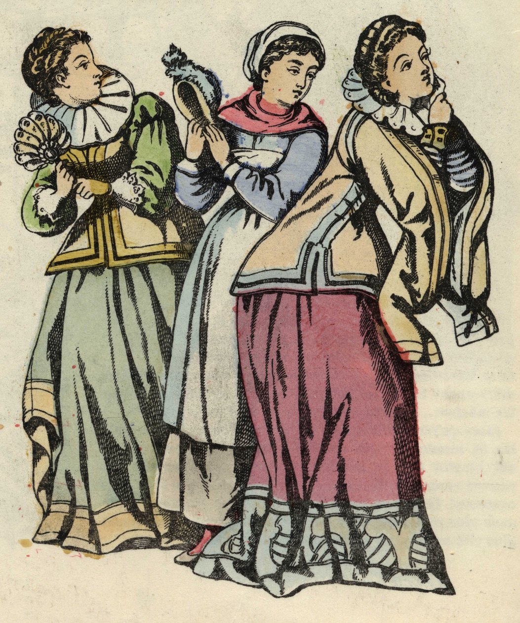 Hamupipőke és gyönyörű nővérei. Illusztráció Charles Perrault „Hamupipőke vagy La petite slipper de verre” című meséjéről alkotó: Unknown artist