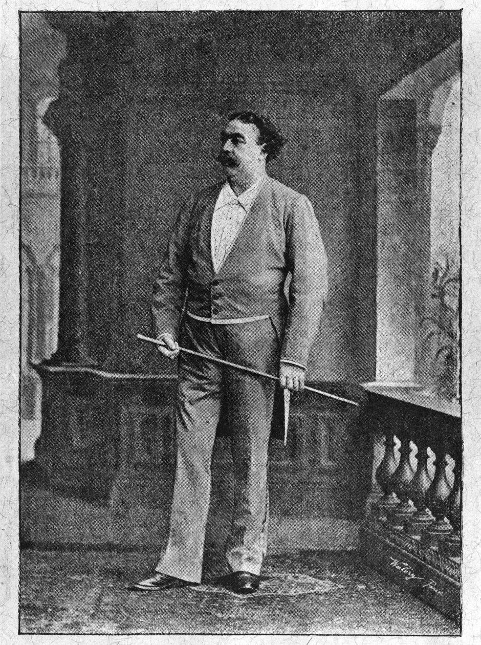 Cirkusz: Mr. Claude Loyal - az „Ecuyers et Ecuyères”-ben, a Baron de Vaux. alkotó: Unknown artist