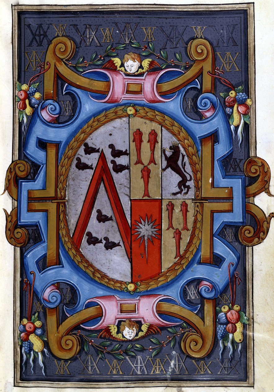 Címer: „Rodomont halála és a pokol alászállása” alkotó: Unknown artist