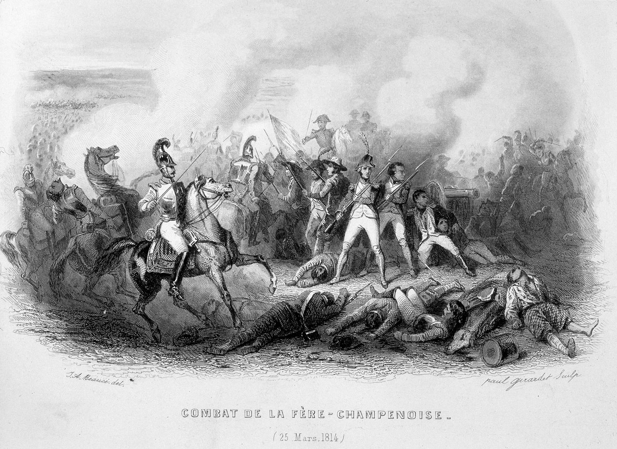 Fère-Champenoise-i csata (március 25 alkotó: Unknown artist