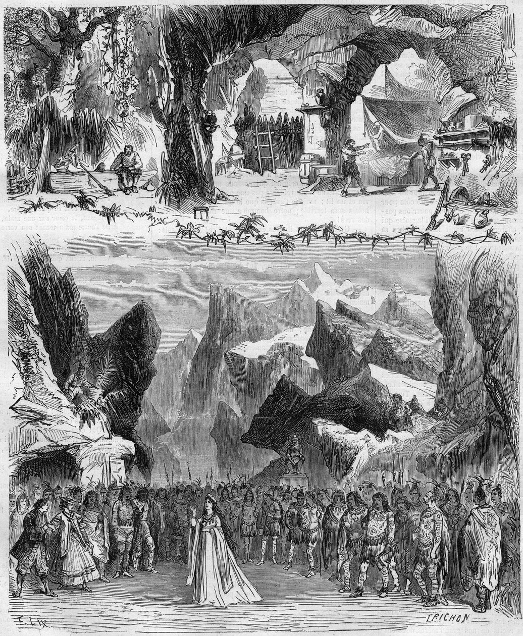 Eugene Cormon (Pierre Etienne Piestre) komikus opera „Robinson Crusoe” alkotó: Unknown artist