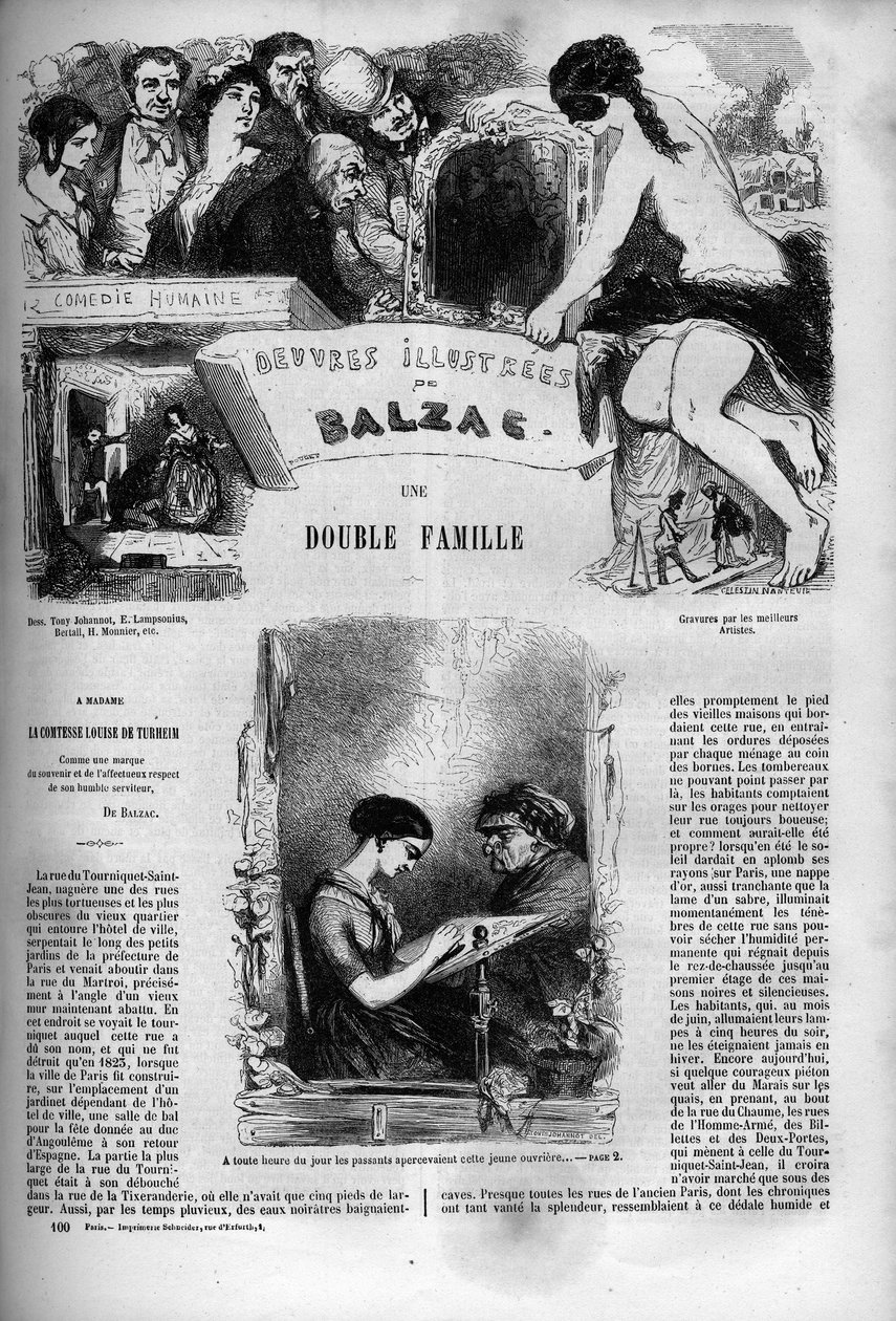 Borító a „” Kettős család” című regényhez alkotó: Unknown artist