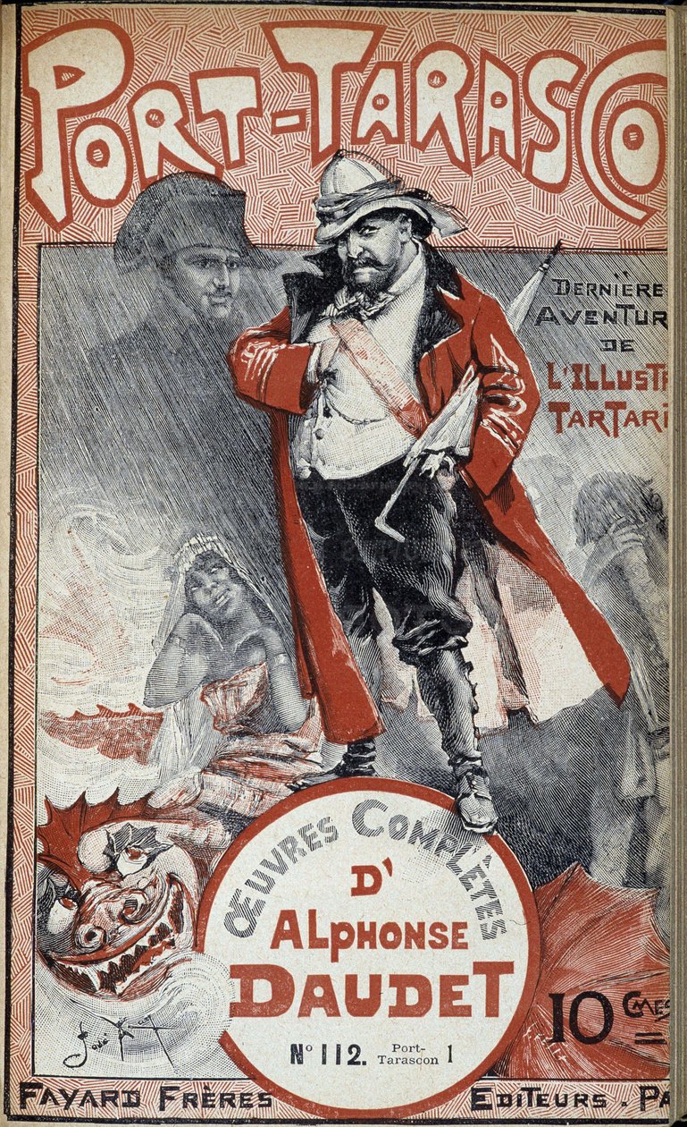 A „Port Tarascon” címlapja, Daudet. alkotó: Unknown artist