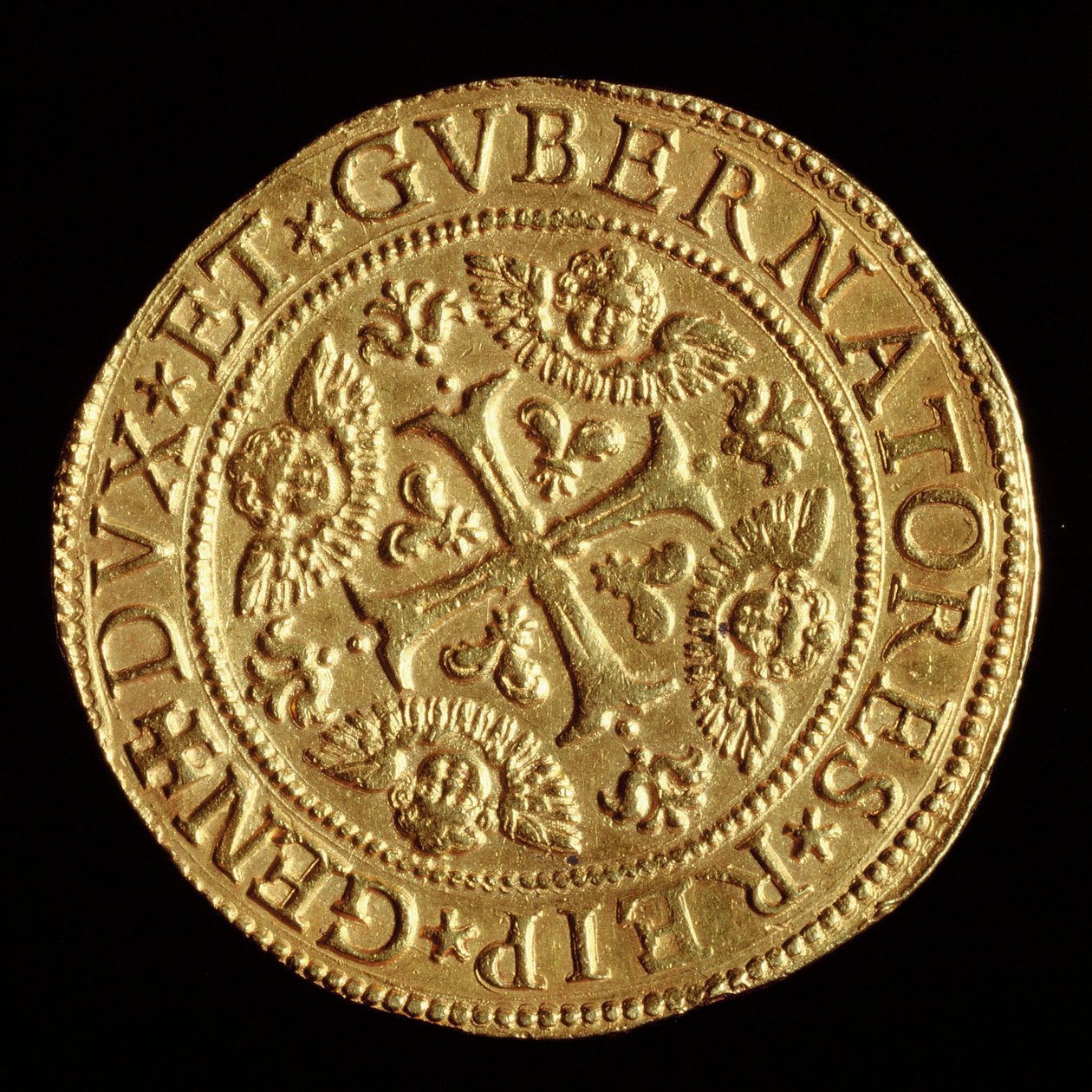 Pénznem: négy ECU arany. 1652 Banca Carige numizmatikai gyűjtemény alkotó: Unknown artist