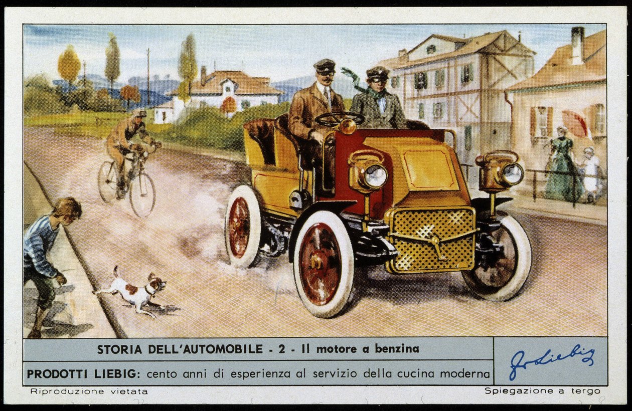 Daimler 1897:4 hengeres, 4 ütemű, 20 LE. alkotó: Unknown artist