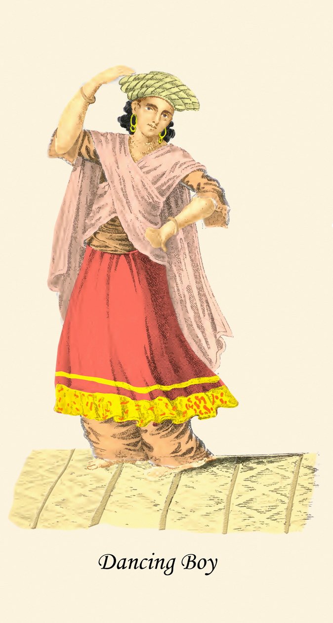 Táncoló fiú alkotó: Unknown Artist