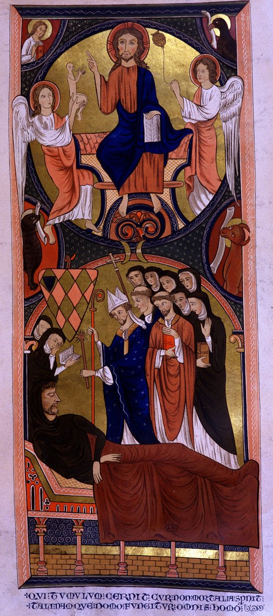 Guillaume des Barrés, Rochefort grófja, Philippe Auguste Grand Seneschal halála 1232-ben vagy 1233-ban. alkotó: Unknown artist