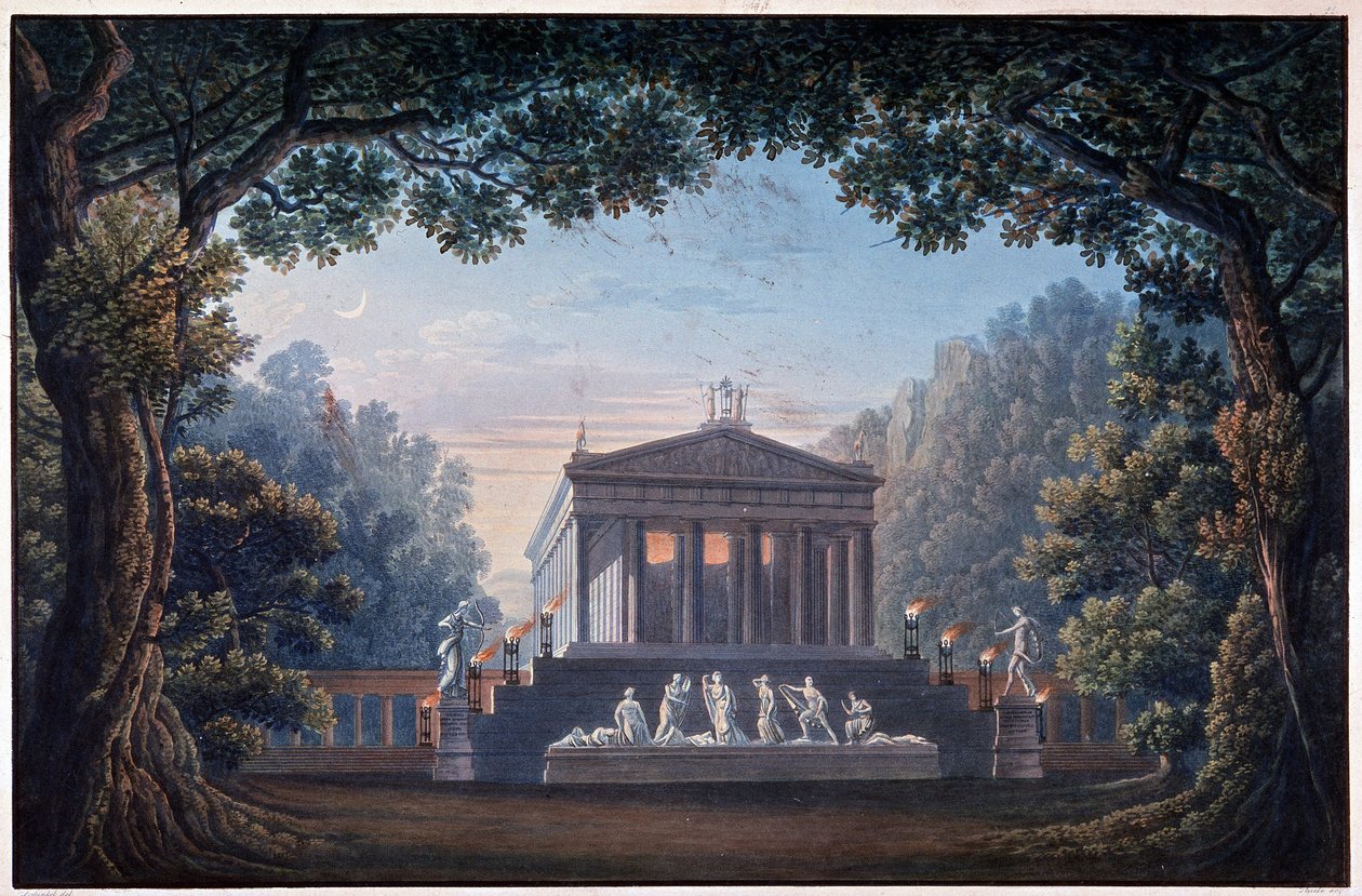 Dekoráció az „Oper Olympia” operához alkotó: Unknown artist