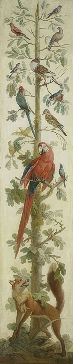 Dekoratív illusztráció állatokkal. 1760-1800 alkotó: Unknown